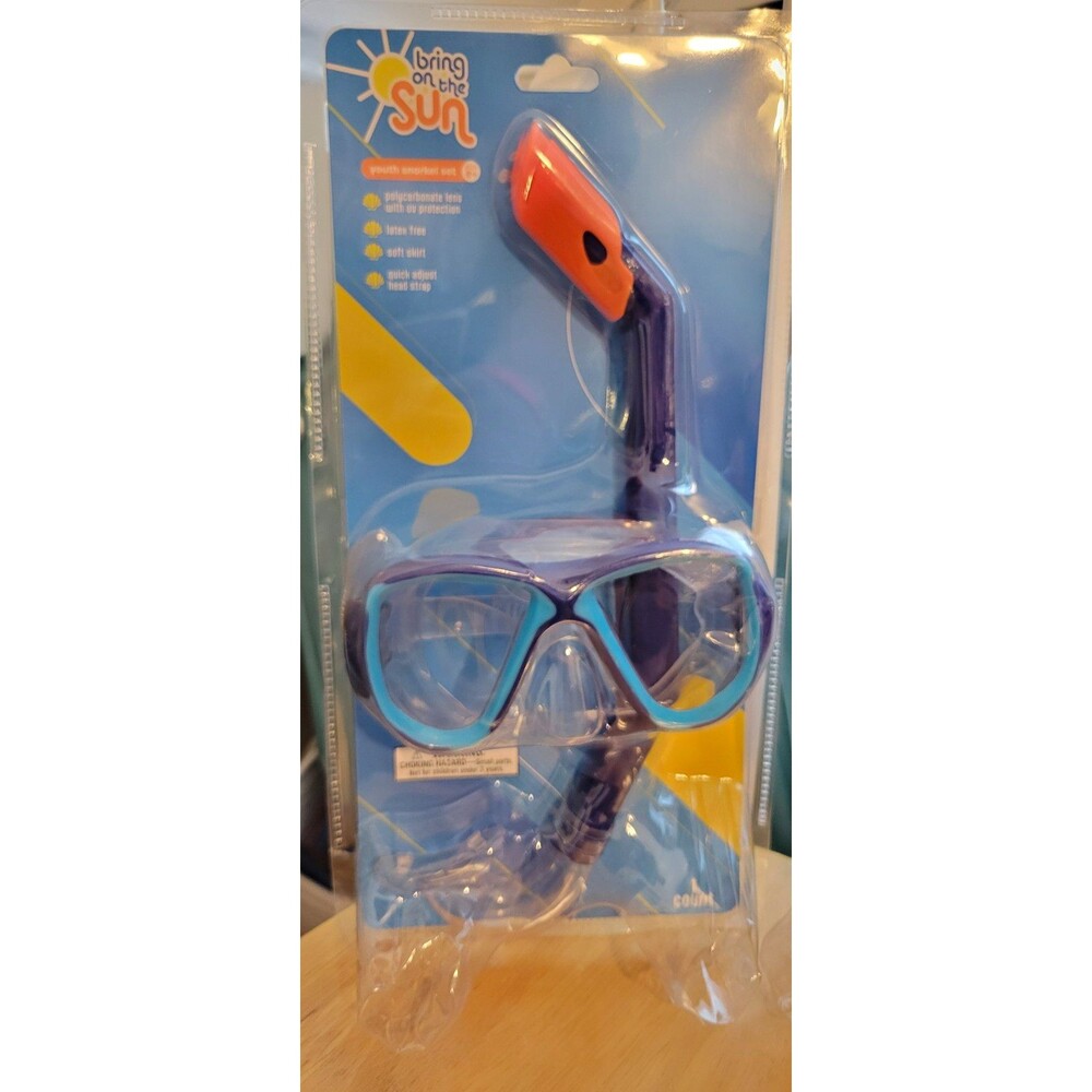 Bring on the Sun Youth Snorkel Set -Mask & Snorkel